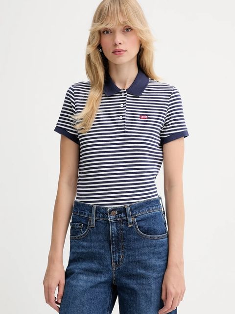 Levi's polo damski kolor granatowy 52599 - zdjęcie produktu nr 1
