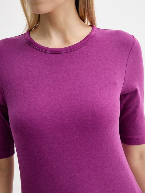 Marc O'Polo sukienka kolor różowy maxi prosta 506300459071