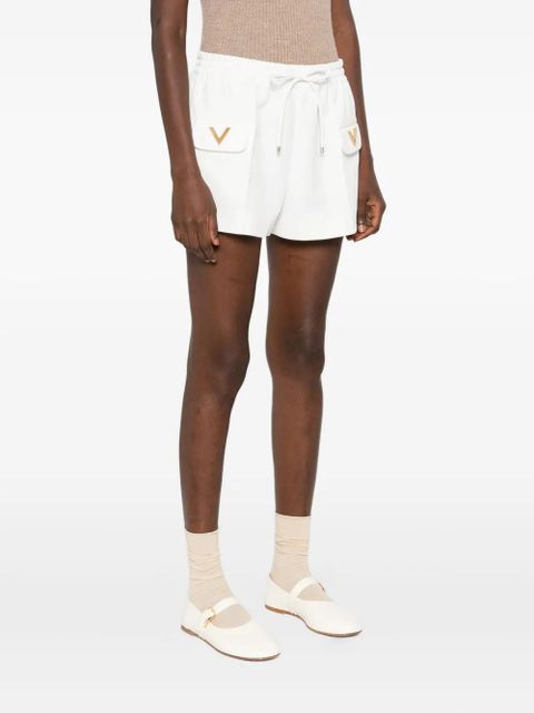 Valentino Garavani pocket-detail drawstring shorts - White