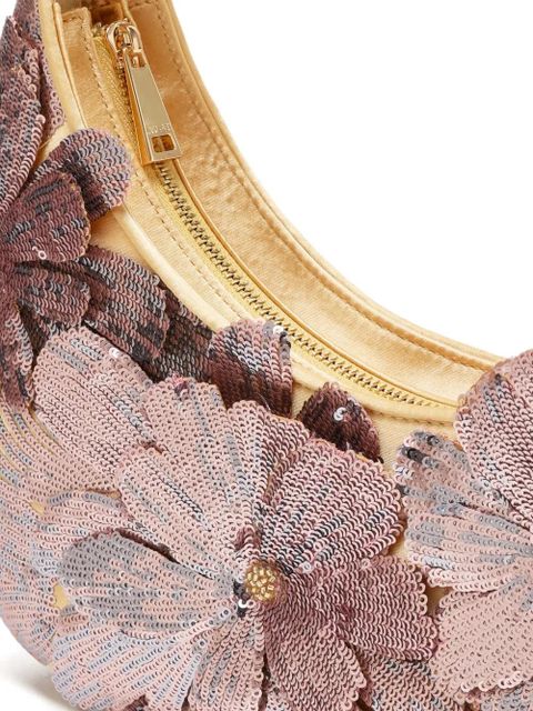 JW Pei sequin floral shoulder bag - Neutrals