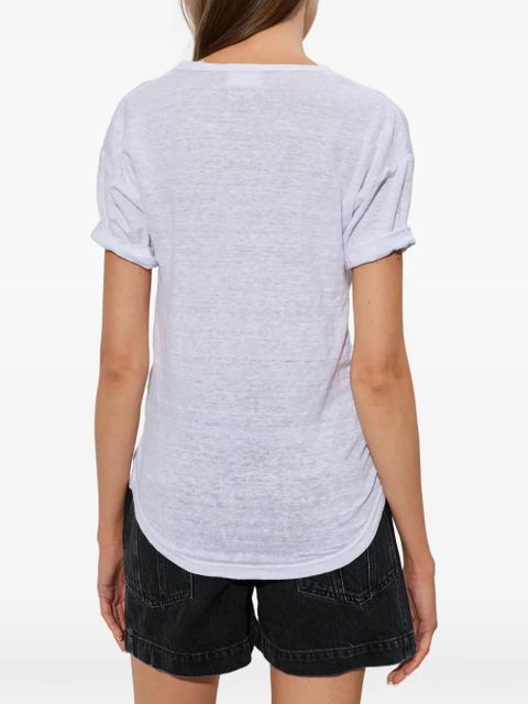 MARANT ÉTOILE Koldia logo T-shirt - White