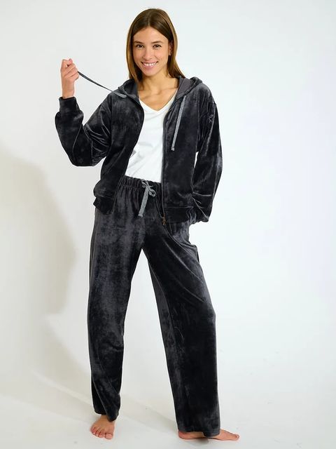 Banana Moon spodnie Seachic damskie kolor szary BOREAL.SEACHIC - zdjęcie produktu nr 1