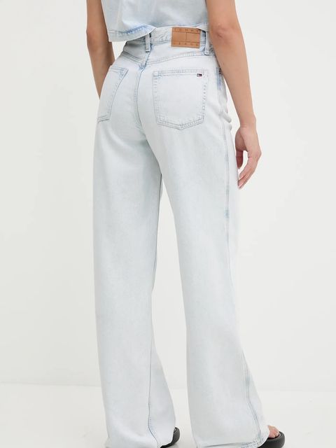 Tommy Jeans jeansy damskie kolor niebieski DW0DW21378 - zdjęcie produktu nr 2