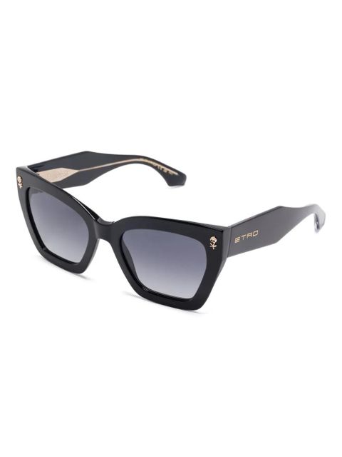 ETRO oversize-frame sunglasses - Black