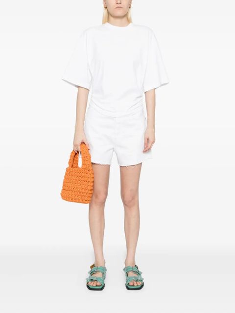 AGOLDE Shari cotton T-shirt - White - zdjęcie produktu nr 2