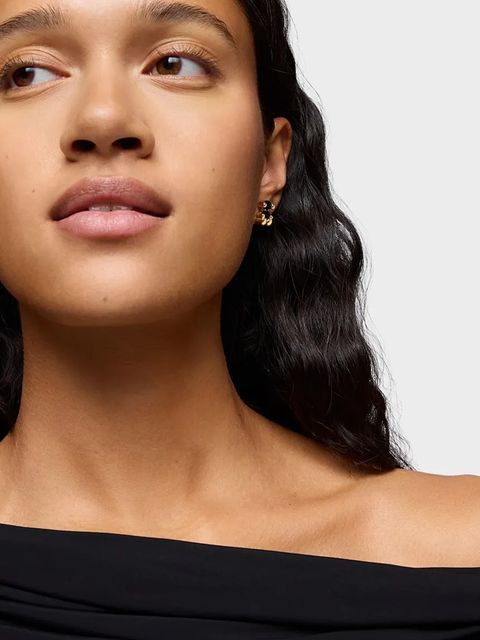 Tous kolczyki ze srebra pokrytego złotem Bold Bear Gem 1004226700