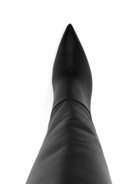 Casadei 85mm Julia boots - Black