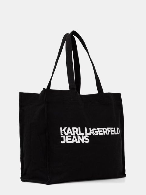 Karl Lagerfeld Jeans torba bawełniana - zdjęcie produktu nr 1