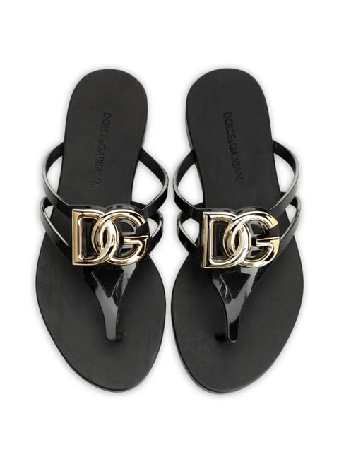 Dolce & Gabbana logo slides - Black