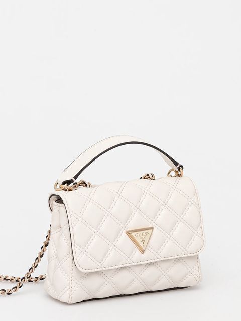 Guess torebka GIULLY kolor biały HWQG96 73740