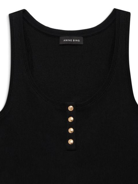 ANINE BING Alessia tank top - Black - zdjęcie produktu nr 2