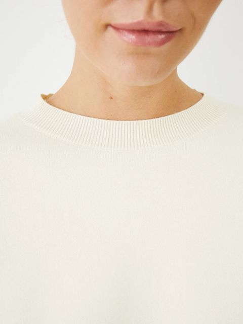 Medicine sweter damski kolor beżowy lekki