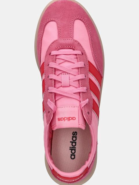 adidas sneakersy skórzane Barreda Decode damskie kolor różowy JR1217