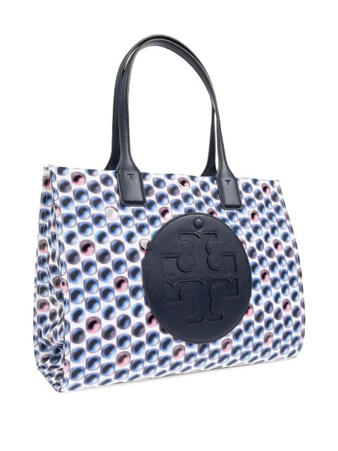 Tory Burch logo-debossed tote bag - White