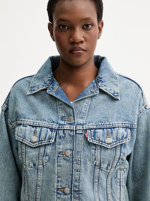 Levi's kurtka jeansowa SHRUNKEN 90S TRUCKER