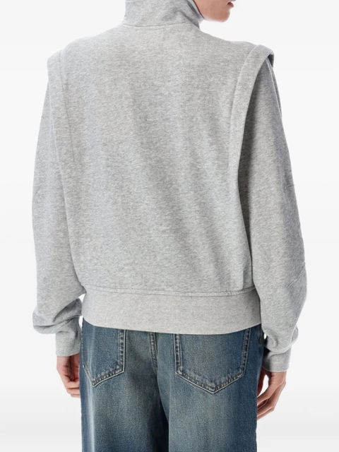 MARANT ÉTOILE Madilia zip-up sweatshirt - Grey - zdjęcie produktu nr 2