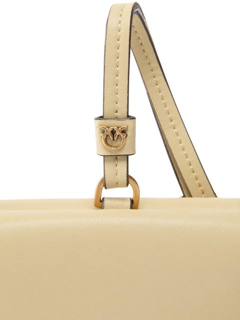 PINKO logo leather wallet - Yellow