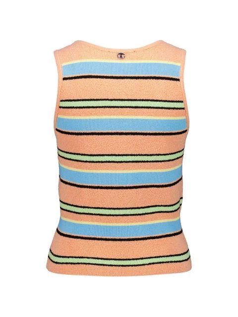 Rabanne striped terry-cloth top - Orange - zdjęcie produktu nr 2
