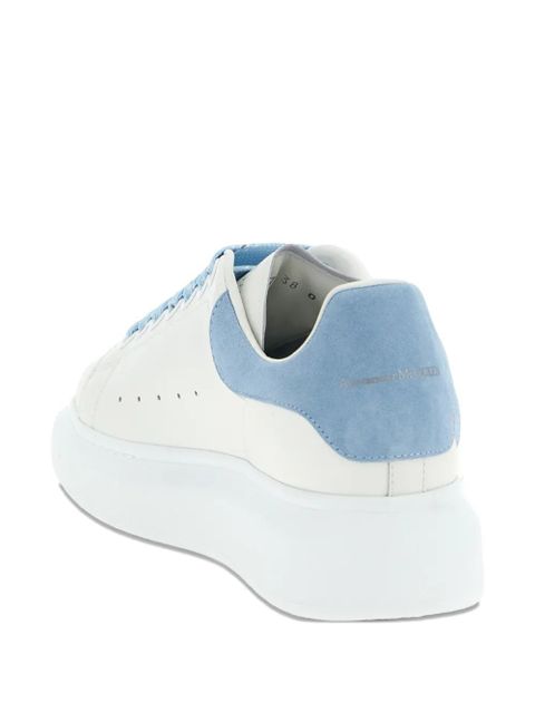 Alexander McQueen contrast larry leather sneakers - White - zdjęcie produktu nr 2