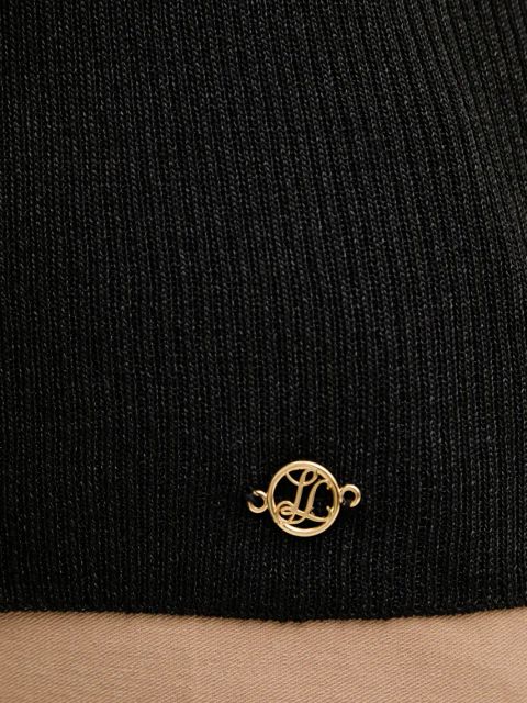 Luisa Spagnoli sweter damski kolor czarny lekki 100011