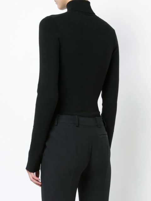 KHAITE Cate knitted bodysuit - Black