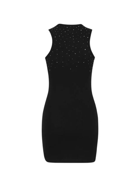 Off-White embellished ribbed dress - Black - zdjęcie produktu nr 2