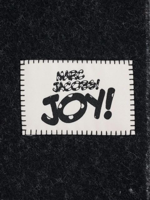 Marc Jacobs The Dice fringed scarf - Black