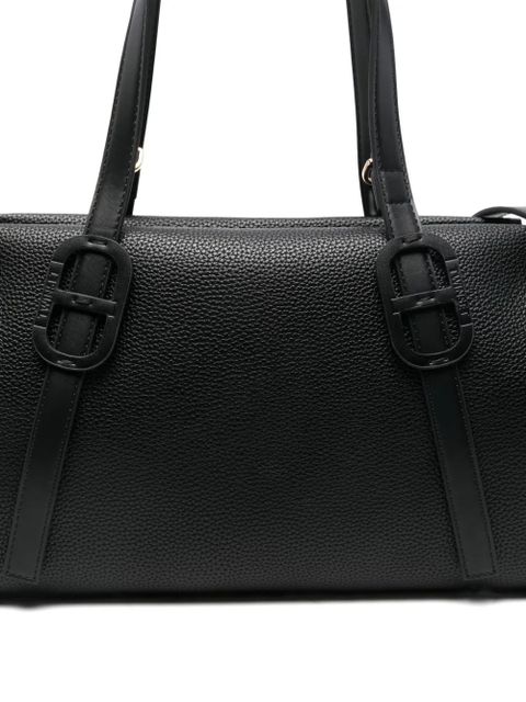 TWINSET leather shoulder bag - Black