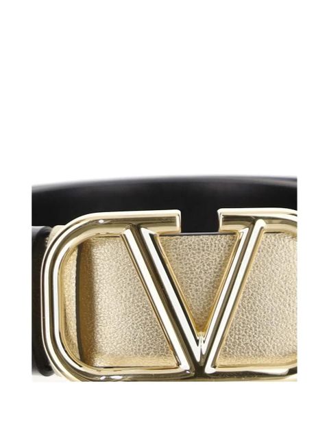 Valentino Garavani VLogo Signature reversible belt - Gold