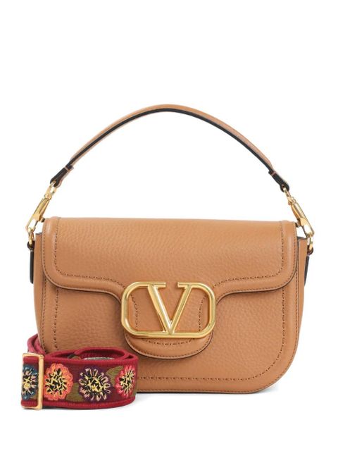 Valentino Garavani Alltime leathers shoulder bag - Brown - zdjęcie produktu nr 1