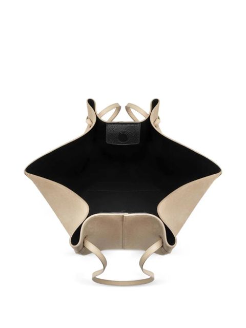 Yuzefi large Mochi suede shoulder bag - Neutrals