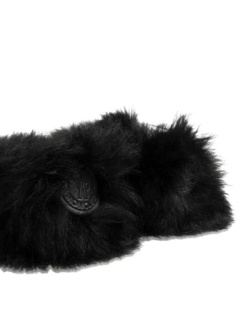 Moncler Snug shearling ballet flats - Black - zdjęcie produktu nr 2