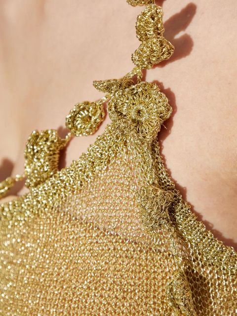 Cult Gaia Alonza dress - Gold