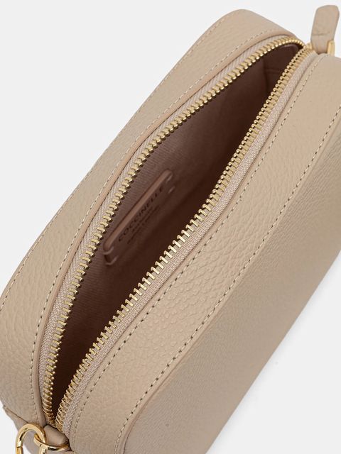 Coccinelle torebka skórzana kolor beżowy E5 MN5 55 I1 01