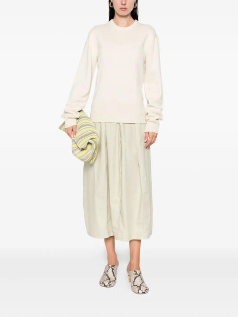 JW Anderson ribbed crew-neck sweater - Neutrals - zdjęcie produktu nr 2