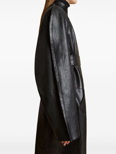 KHAITE Rothen coat - Black