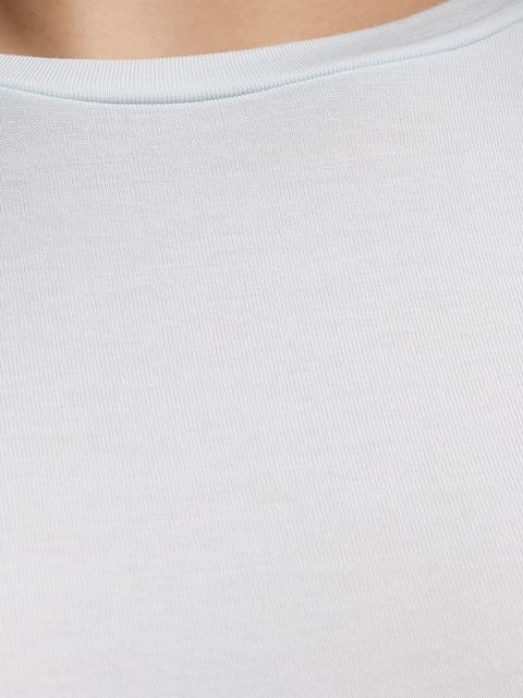 United Colors of Benetton t-shirt piżamowy z dodatkiem jedwabiu