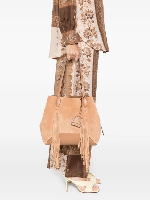 Jimmy Choo medium Diamond tote bag - Brown