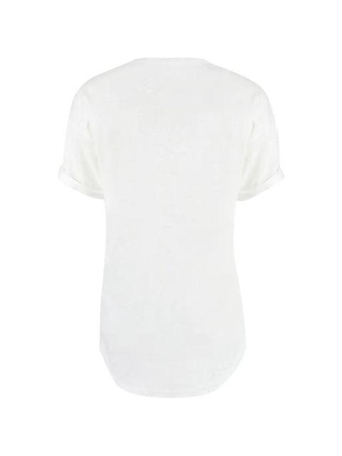 MARANT ÉTOILE logo-print T-shirt - White - zdjęcie produktu nr 2
