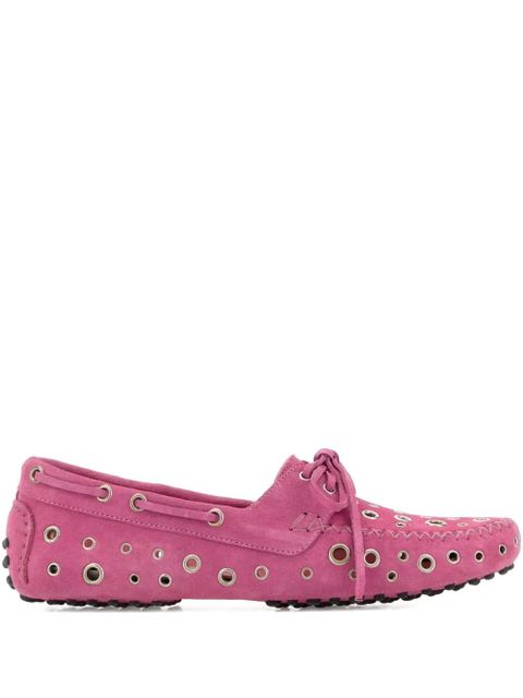 Gimaguas Car eyelets loafers - Pink - zdjęcie produktu nr 1
