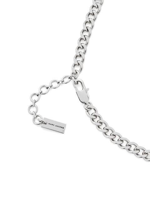 Marc Jacobs Sticker Charm necklace - Silver