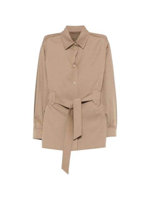Max Mara belted fitted jacket - Neutrals - zdjęcie produktu nr 1