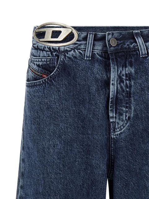 Diesel 1996 D-Sire-S4 cut-out logo jeans - Blue