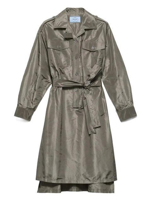 Prada taffeta midi dress - Green - zdjęcie produktu nr 1