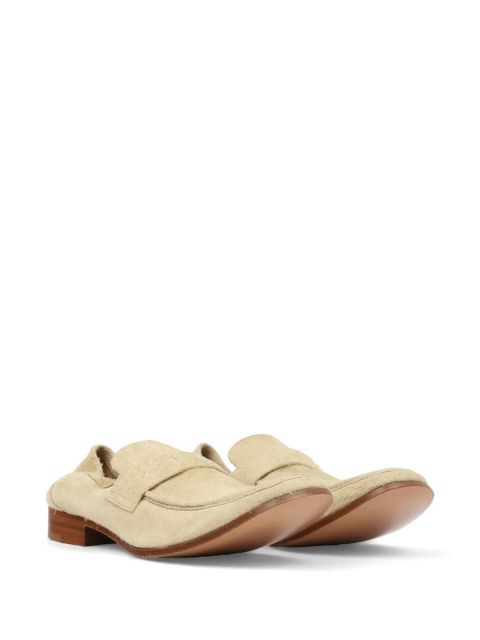 MM6 Maison Margiela leather loafers - Neutrals - zdjęcie produktu nr 2