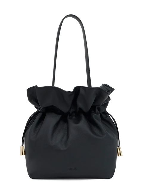 Tous torebka skórzana Heritage kolor czarny 2002375351 - zdjęcie produktu nr 1