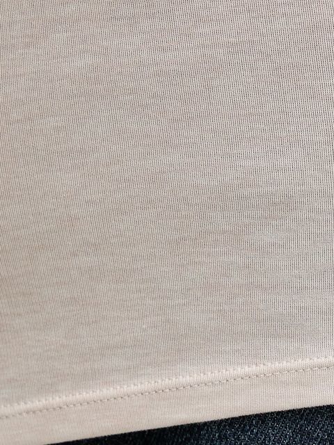 Mos Mosh longsleeve z domieszką wełny PETRI kolor beżowy 172880