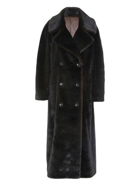 The Frankie Shop Joni faux-fur coat - Brown - zdjęcie produktu nr 1