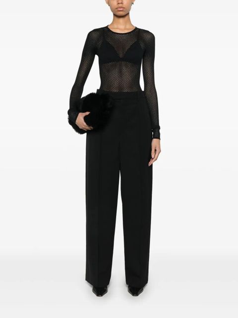WARDROBE.NYC x RHW Web bodysuit - Black - zdjęcie produktu nr 2