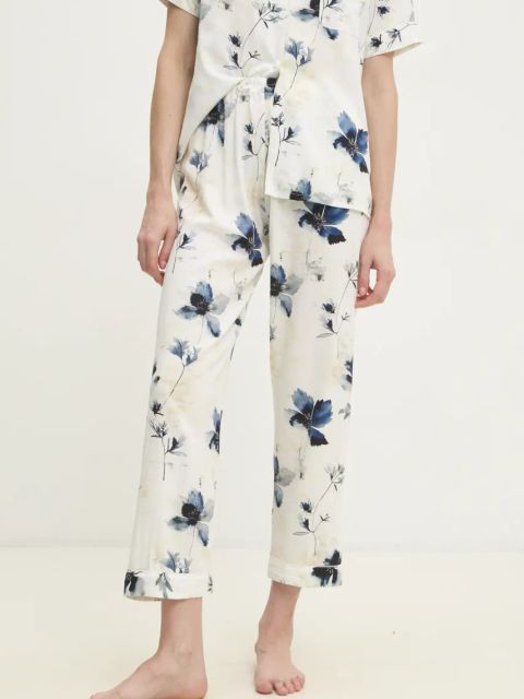 Answear.LAB piżama damska kolor granatowy